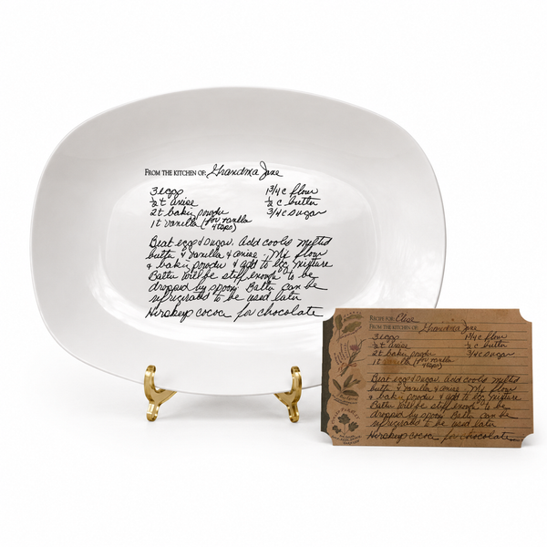 Handwriting Platter