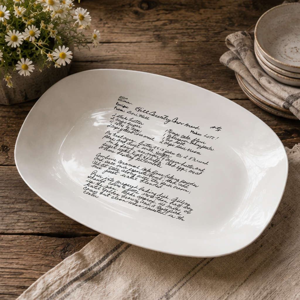 Handwriting Platter