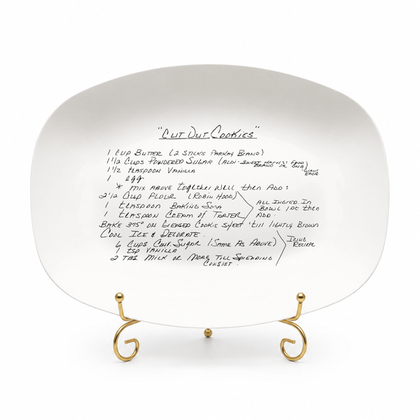 Handwriting Platter