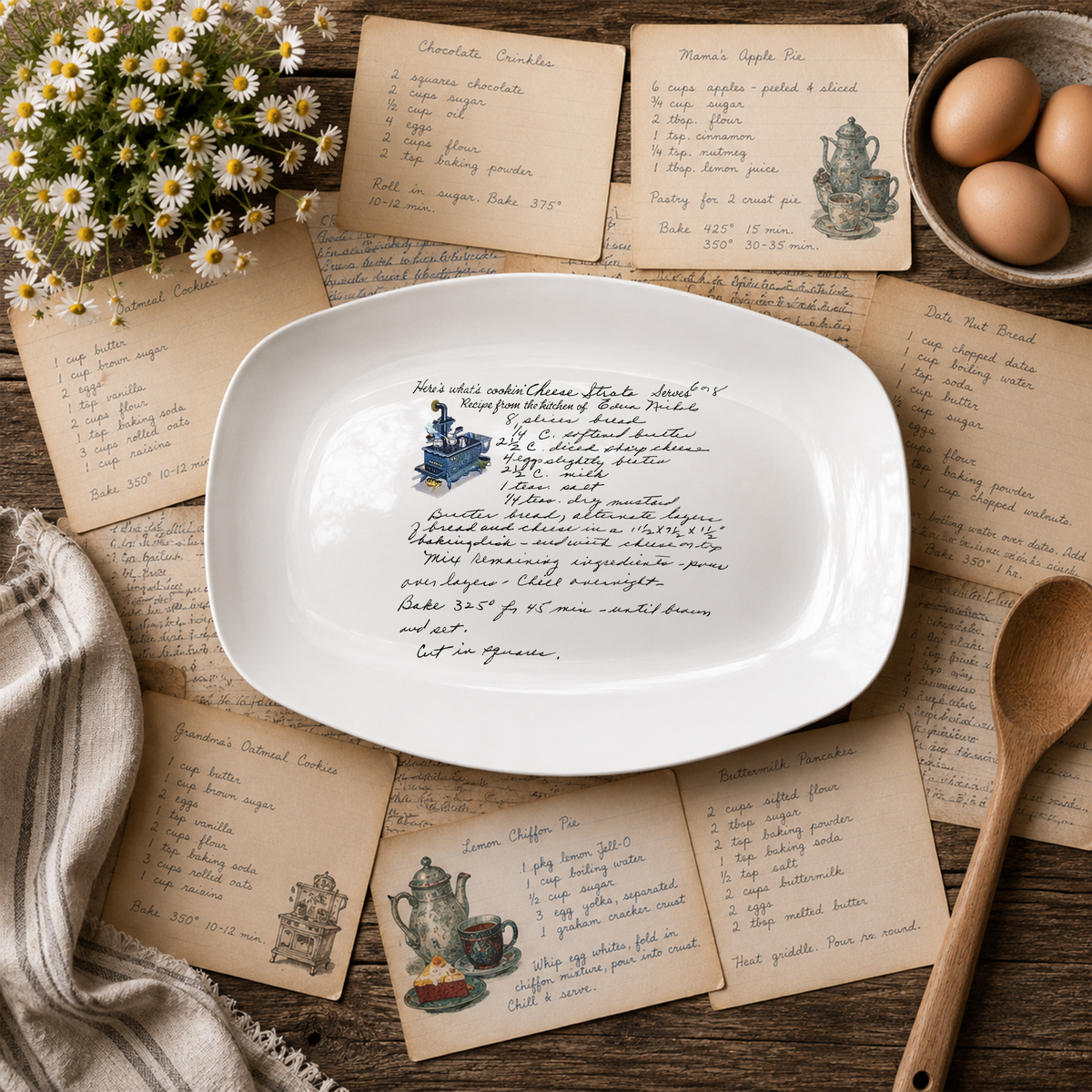 Handwriting Platter