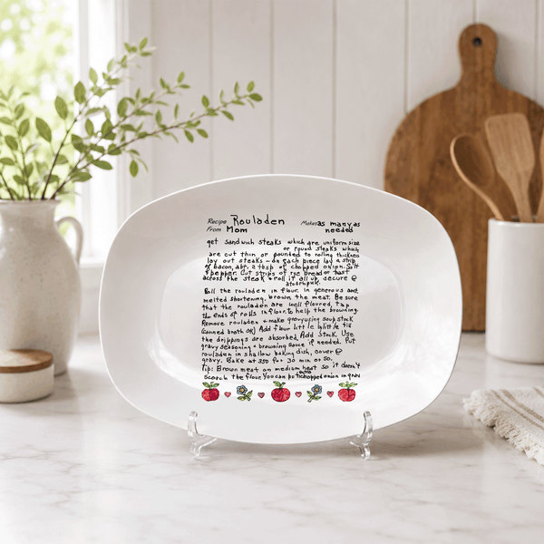 Handwriting Platter