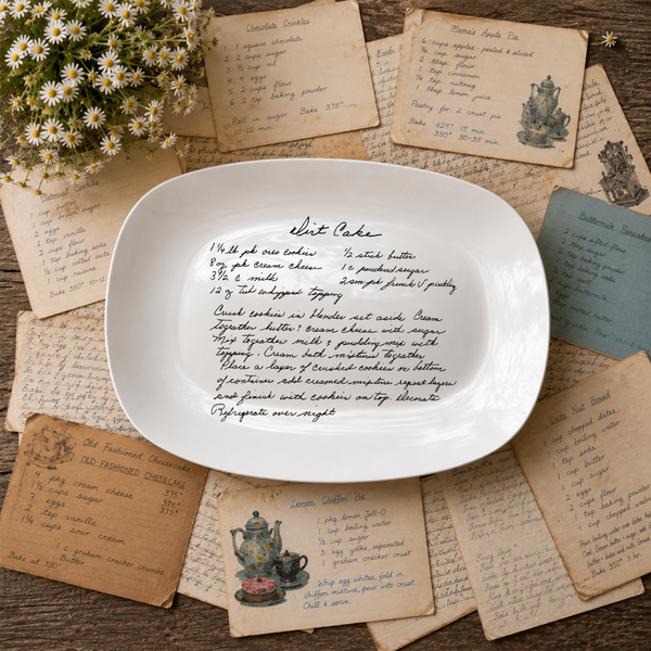Handwriting Platter