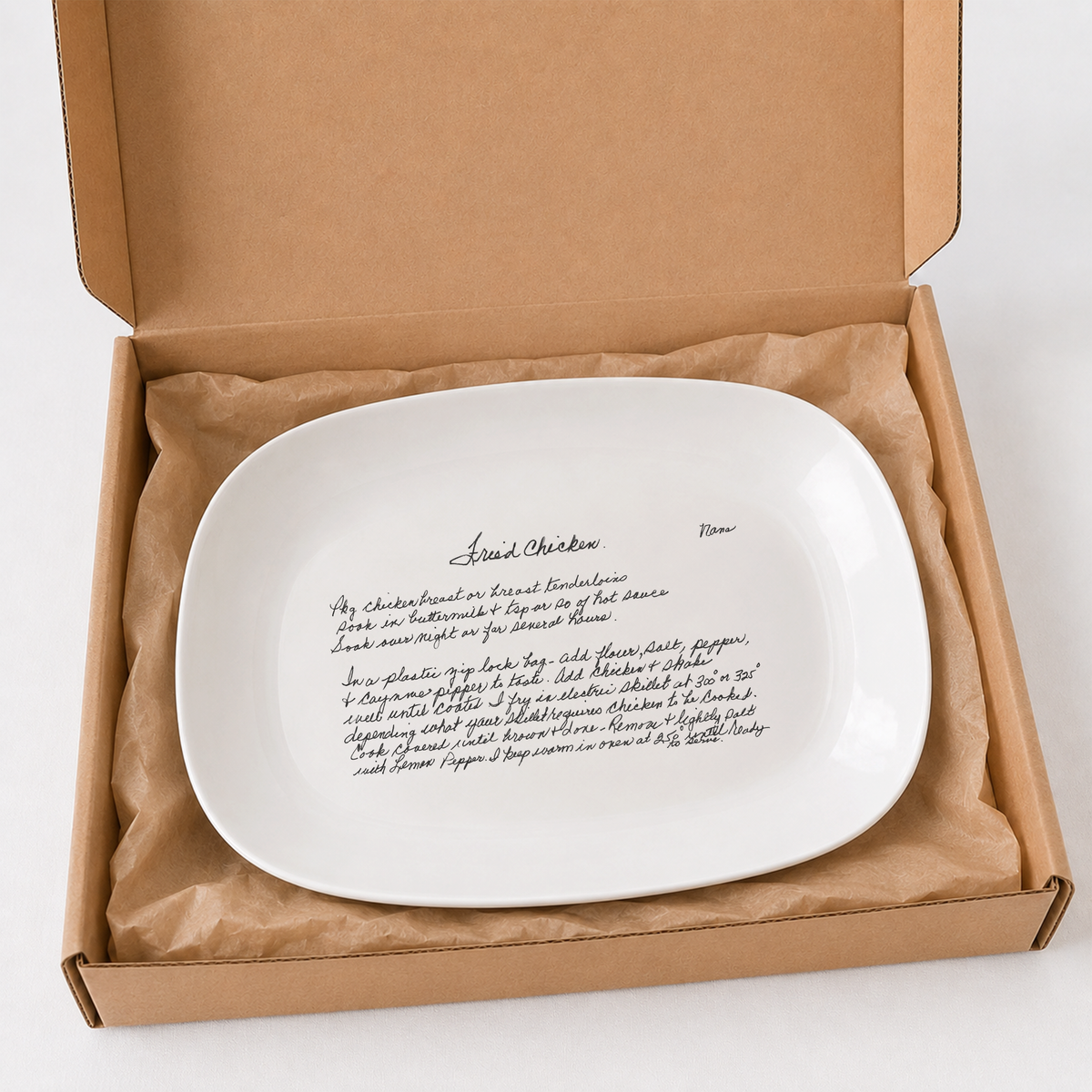 Handwriting Platter