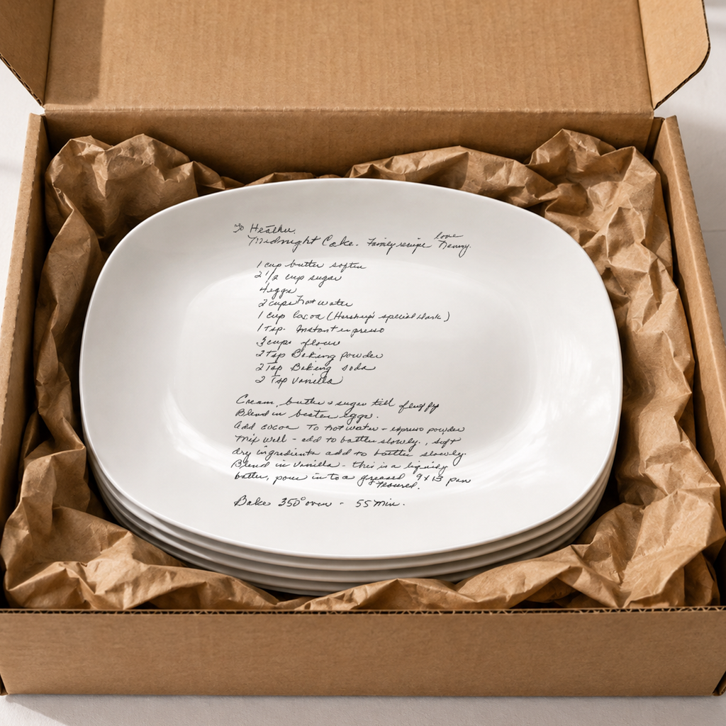 Handwriting Platter