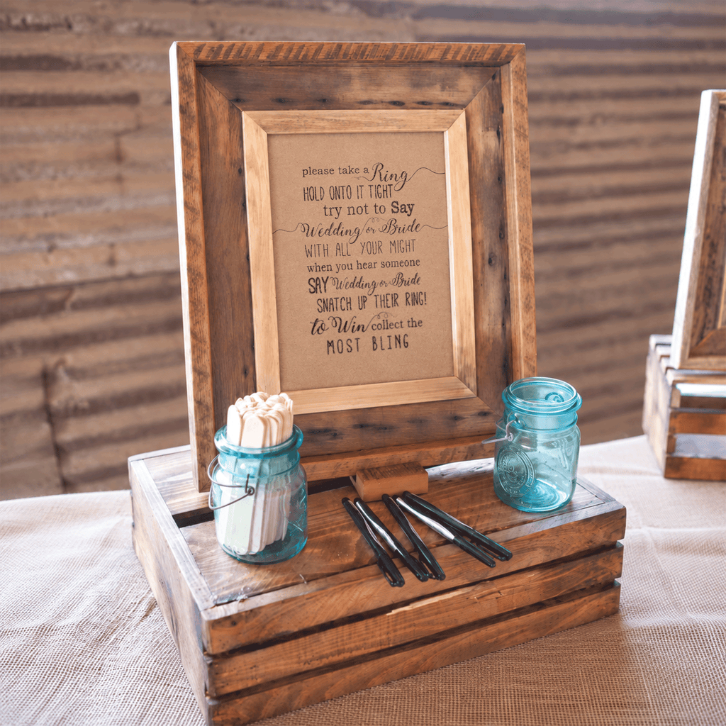 Please Take A Ring Bridal Shower Sign