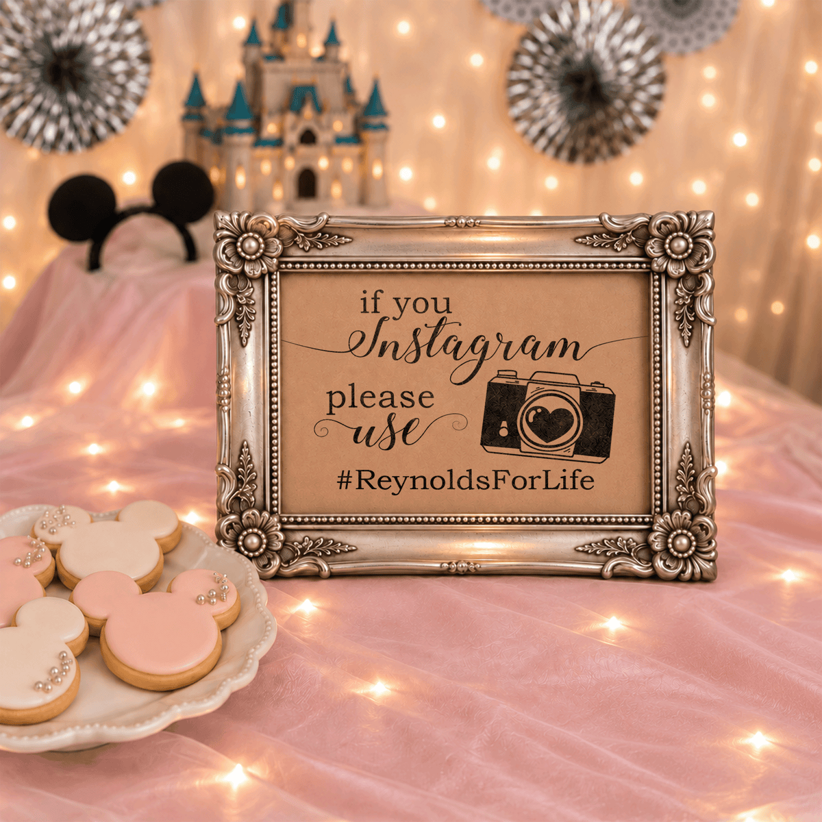 Instagram Hashtag Bridal Shower Sign