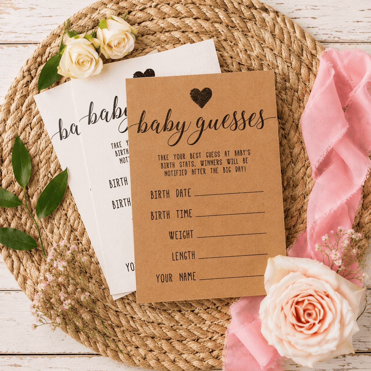 Baby Guesses Baby Shower Activity