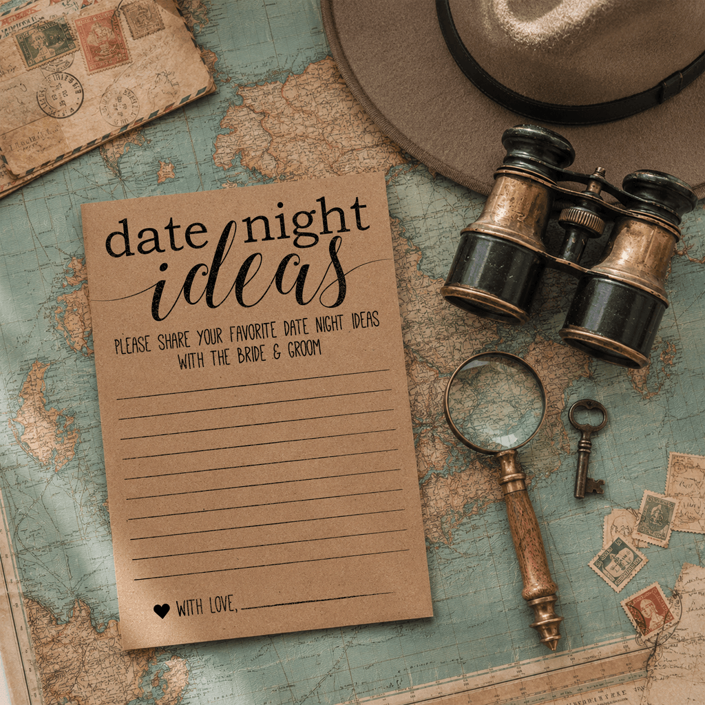 Date Night Ideas Bridal Shower Activity