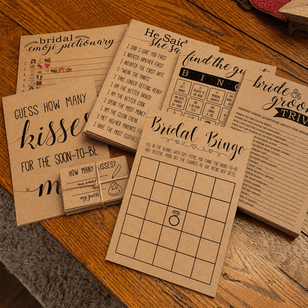 Bridal Bingo Bridal Shower Game