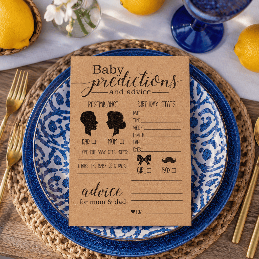 Baby Predictions Baby Shower Activity