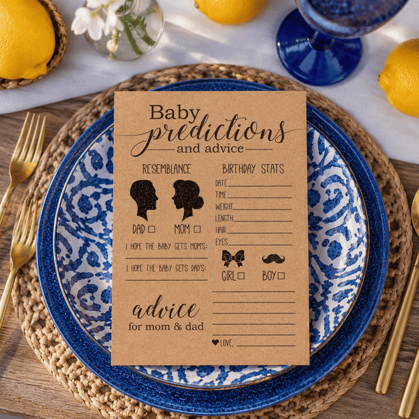 Baby Predictions Baby Shower Activity