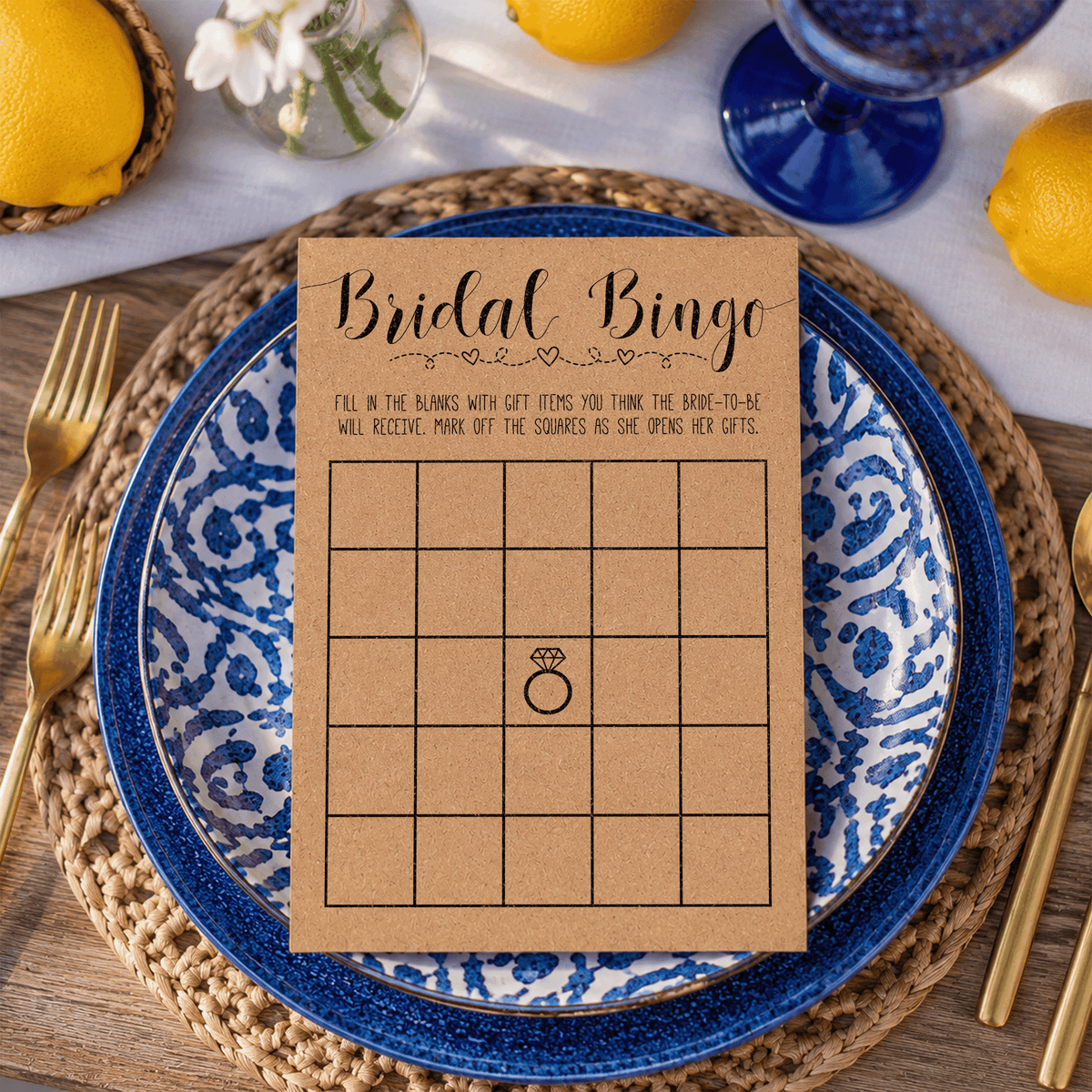 Bridal Bingo Bridal Shower Game