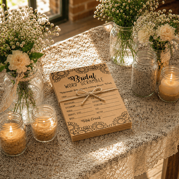 Bridal Word Scramble Bridal Shower Game