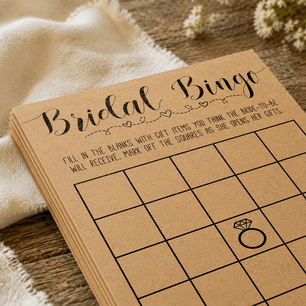 Bridal Bingo Bridal Shower Game