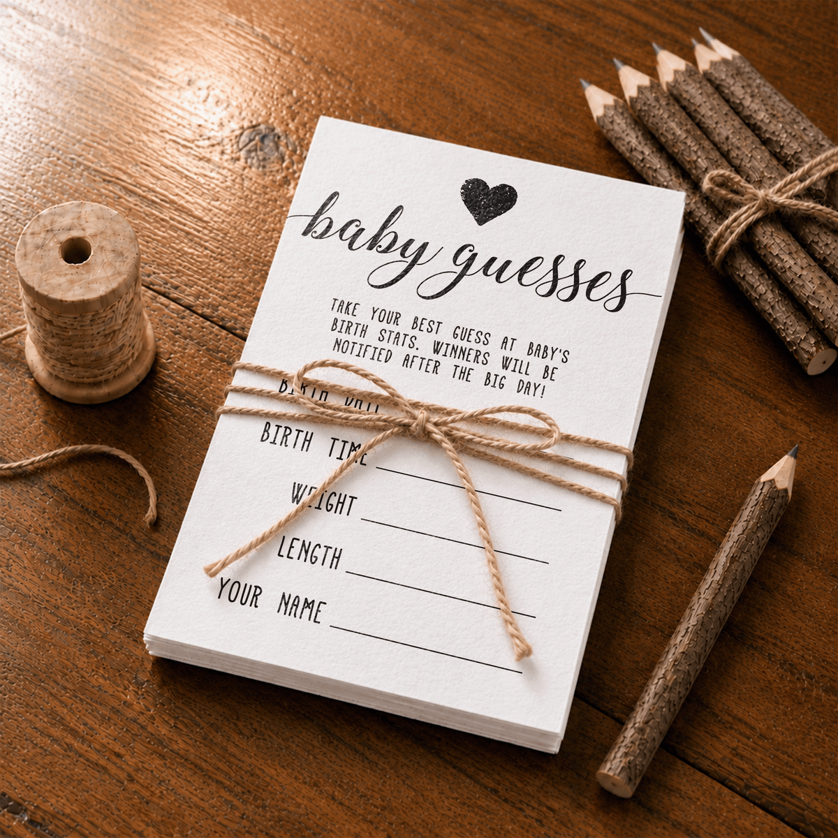 Baby Guesses Baby Shower Activity