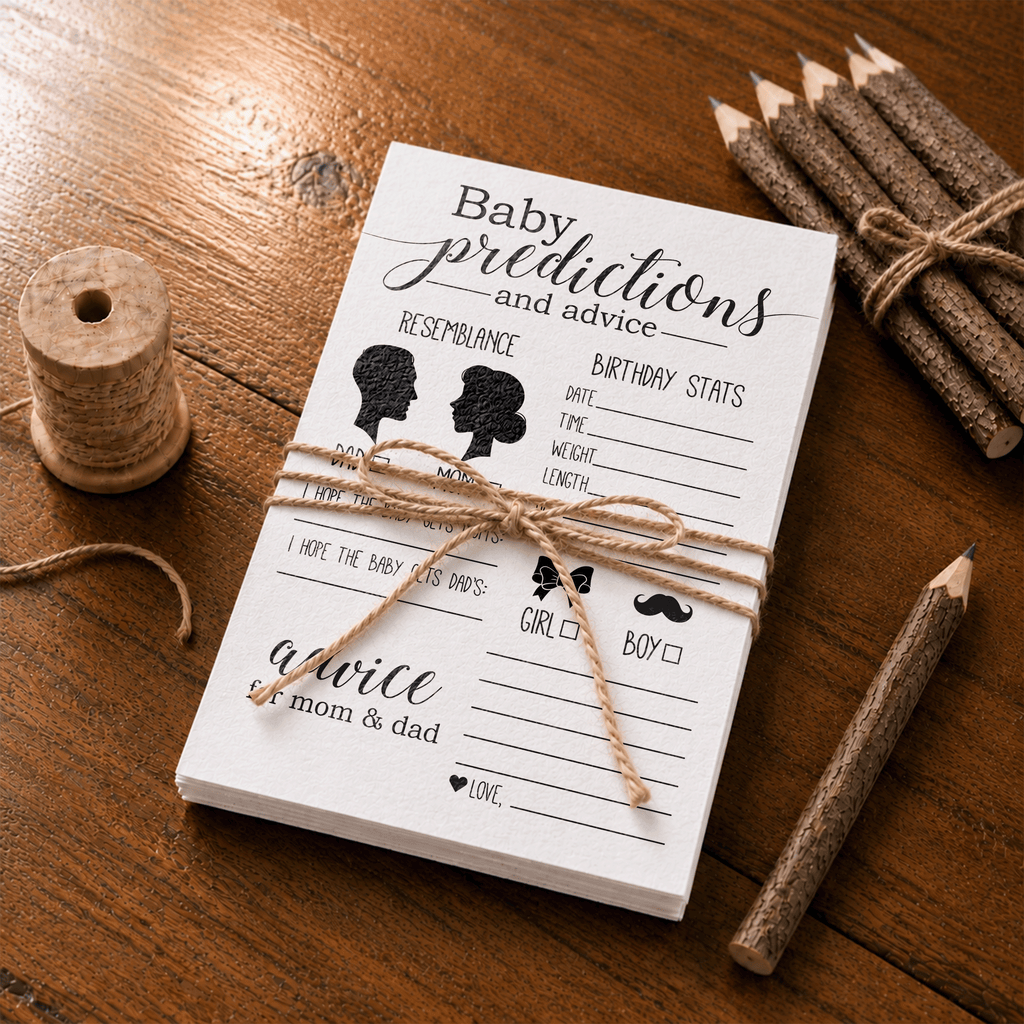 Baby Predictions Baby Shower Activity
