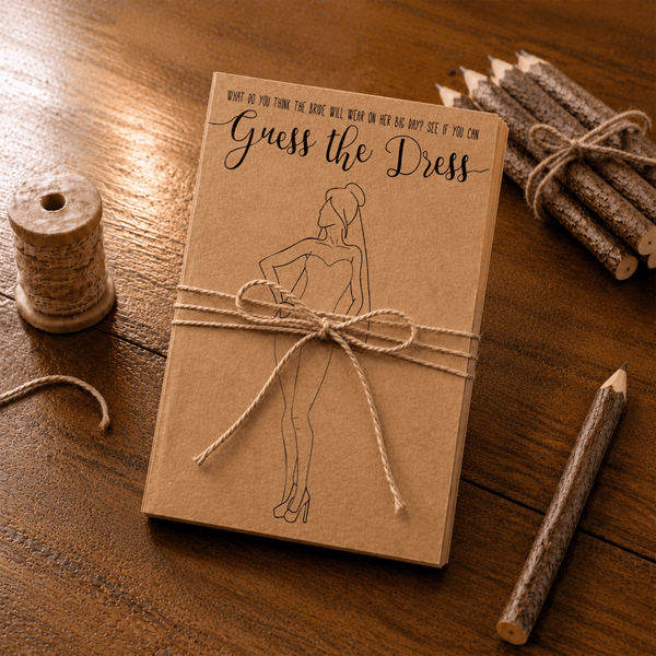 Guess the Dress Bridal Shower Game