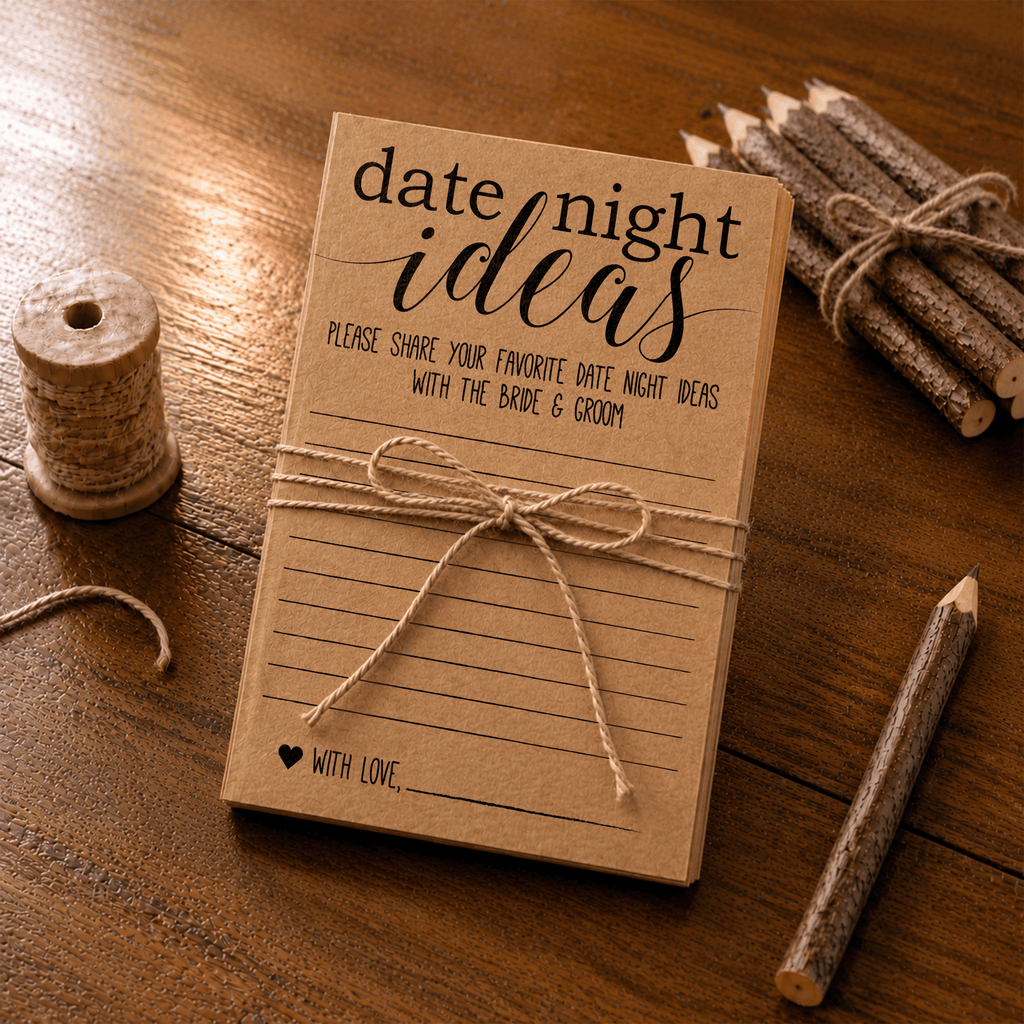 Date Night Ideas Bridal Shower Activity