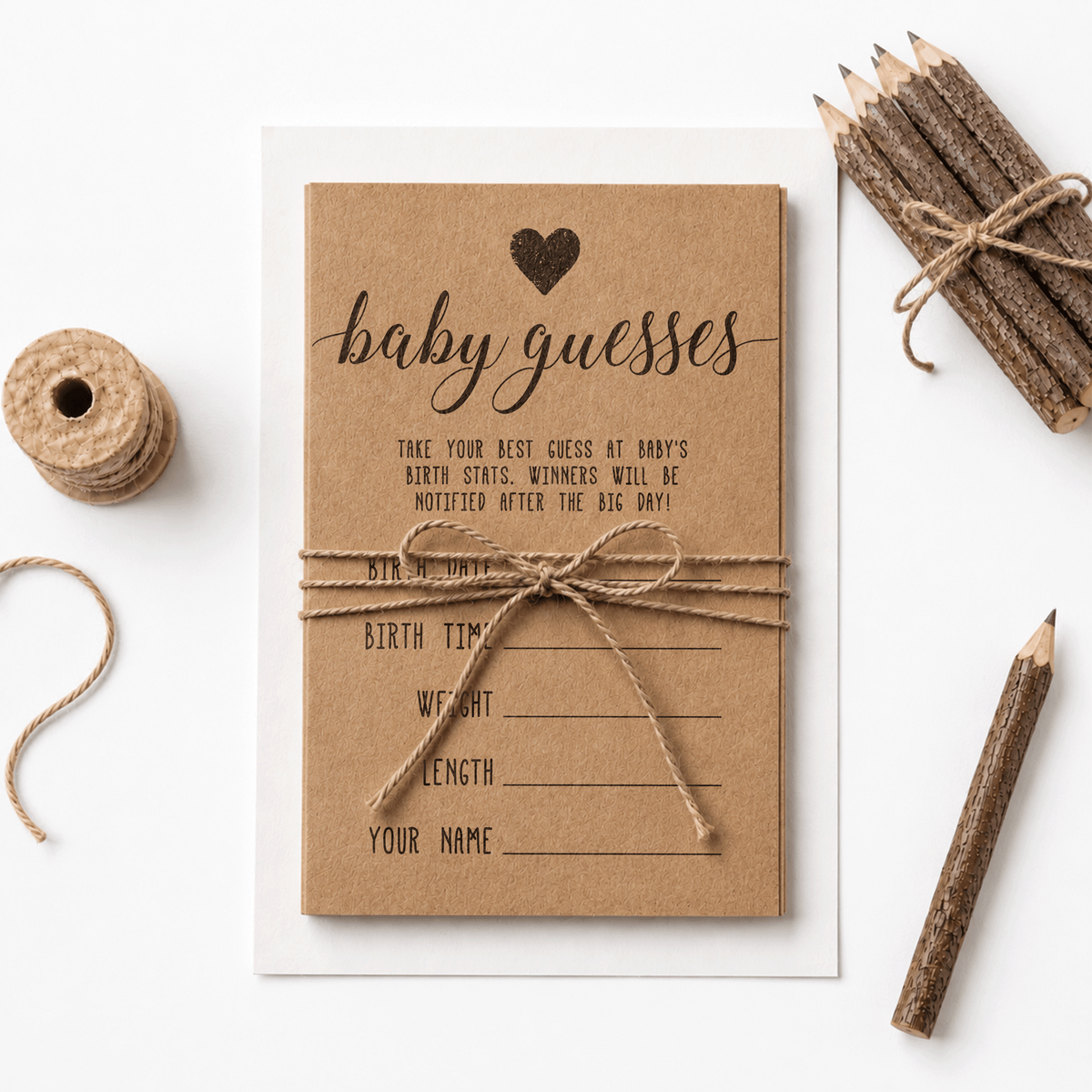 Baby Guesses Baby Shower Activity