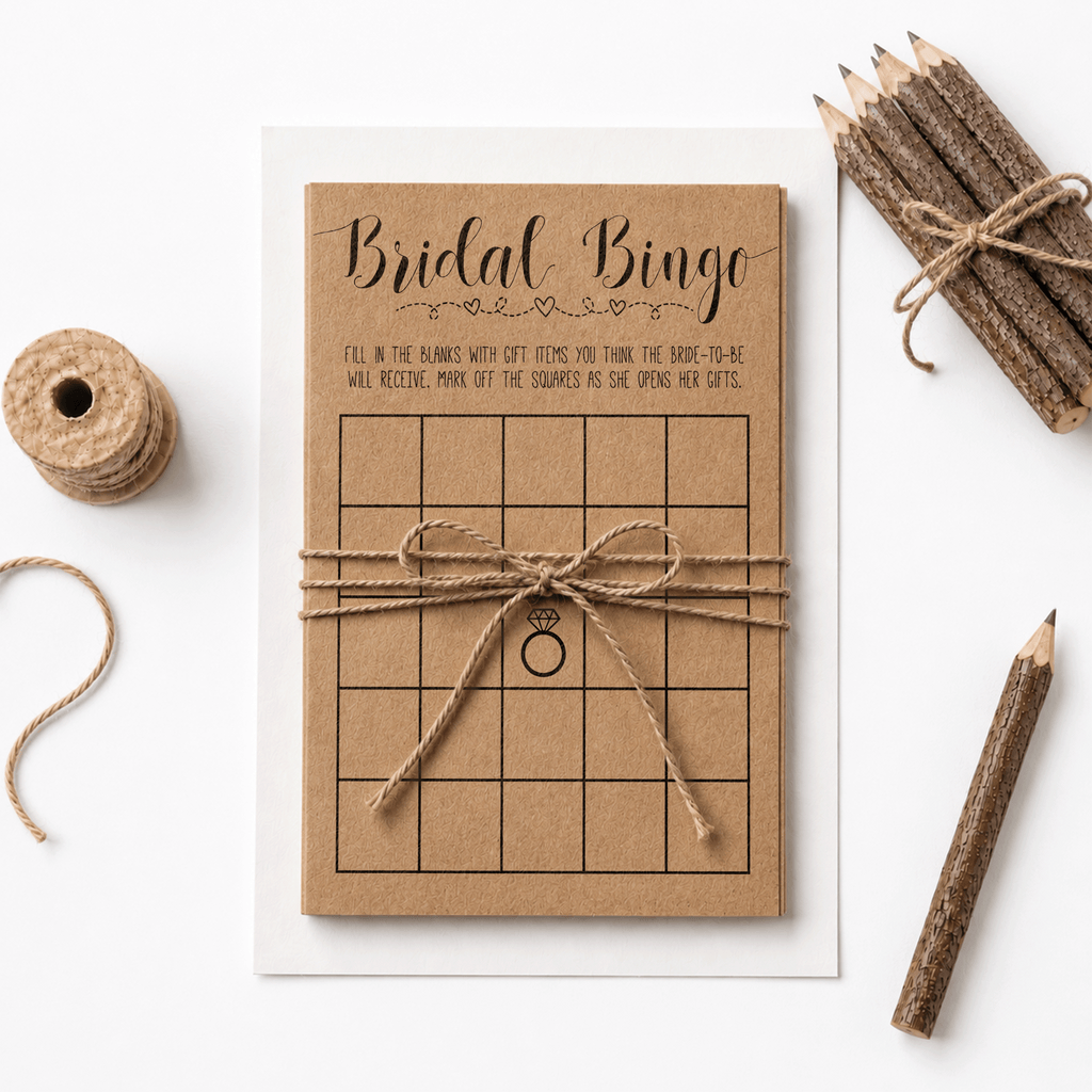 Bridal Bingo Bridal Shower Game