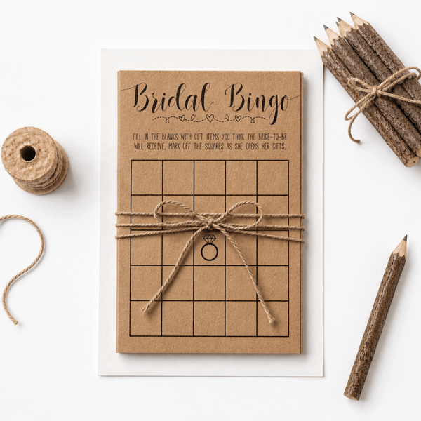 Bridal Bingo Bridal Shower Game