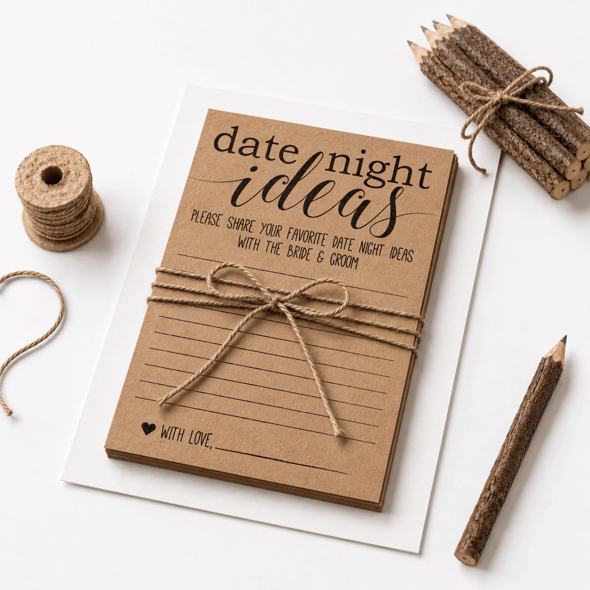 Date Night Ideas Bridal Shower Activity