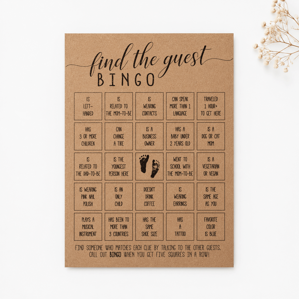 What Did The Groom Say Bridal Shower Game