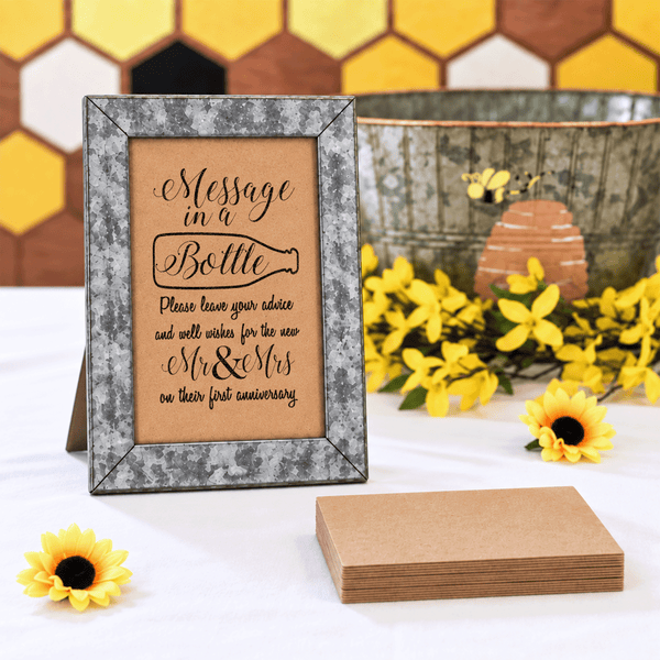 Message in a Bottle Bridal Shower Activity