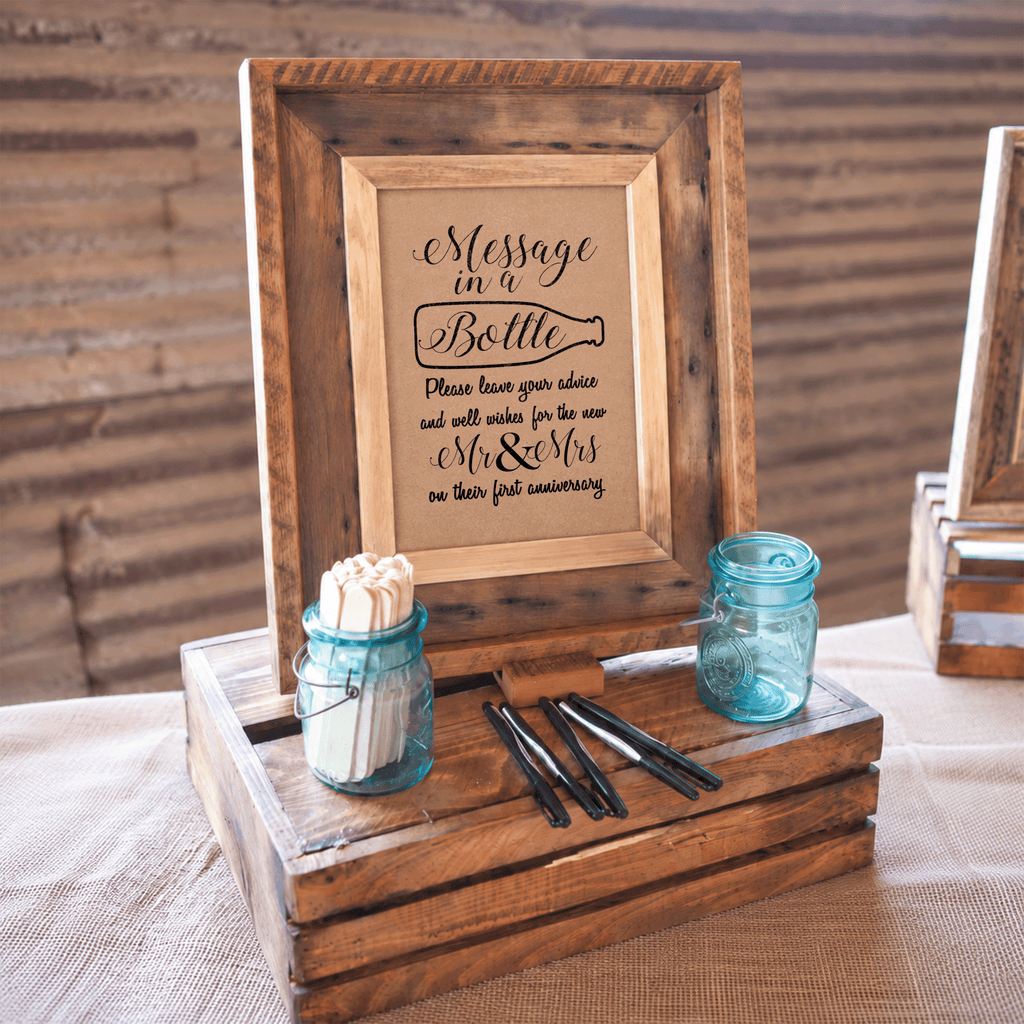 Message in a Bottle Bridal Shower Activity