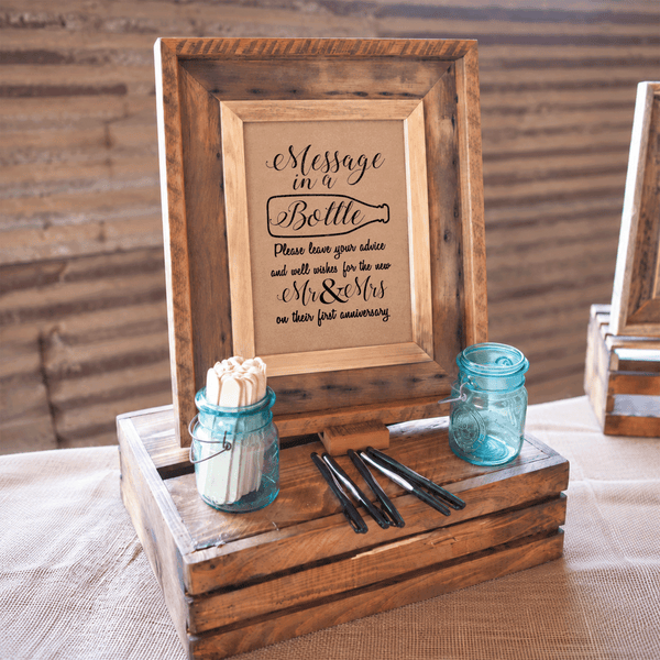 Message in a Bottle Bridal Shower Activity
