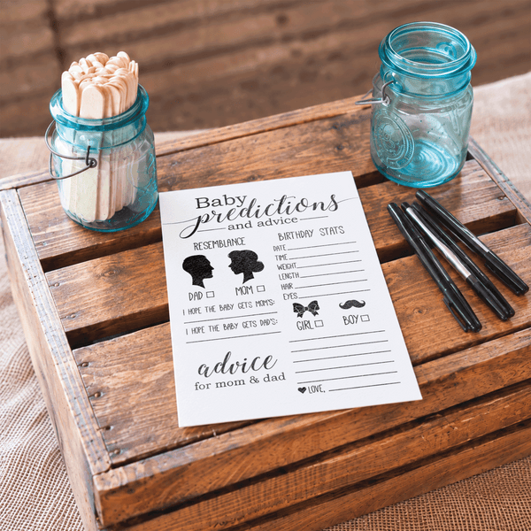 Baby Predictions Baby Shower Activity